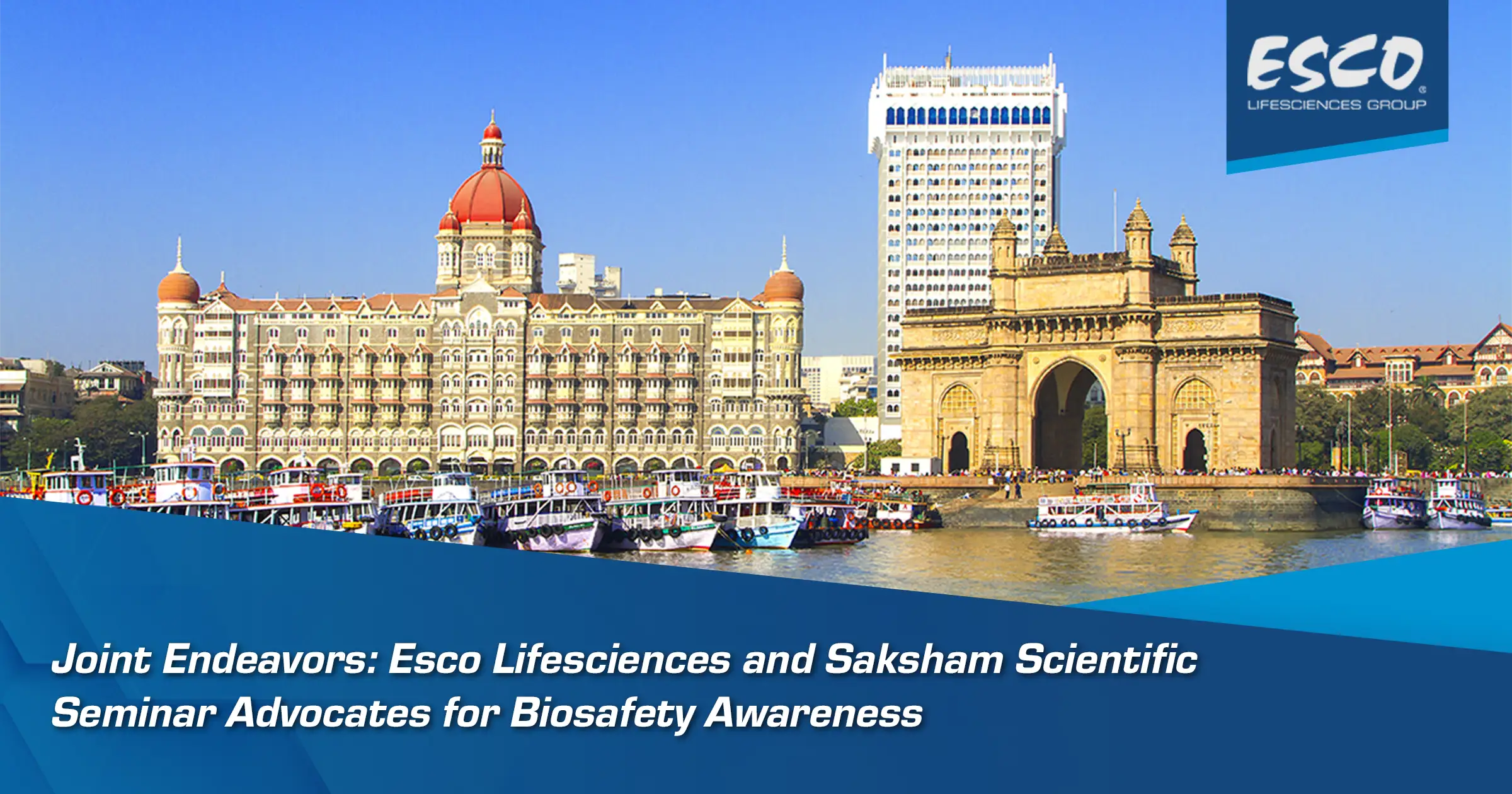 Joint Endeavors: Esco Lifesciences and Saksham Scientific Seminar Advocates for Biosafety Awareness